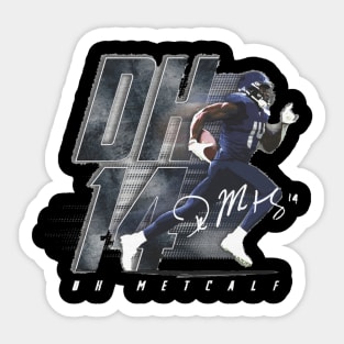 D.K. Metcalf Seattle Blur Sticker